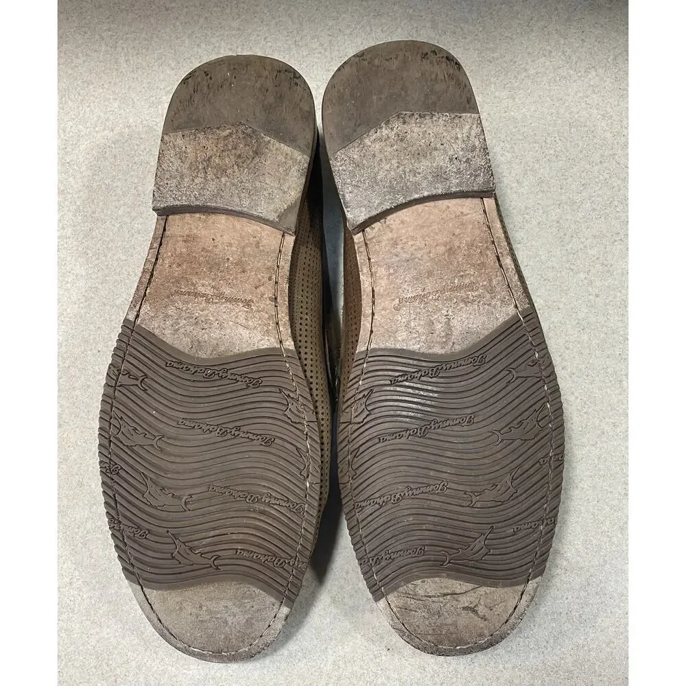 Tommy Bahama Felton Loafer Nubuck Perforated Leather Casual Shoes Men’s Size 13M